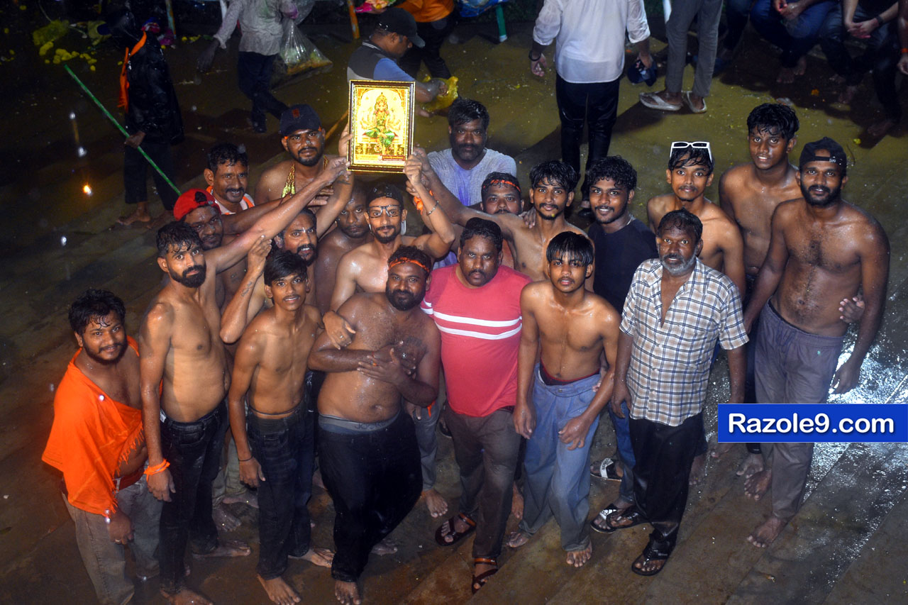 Razole Taluka Ganesh Nimajjanam